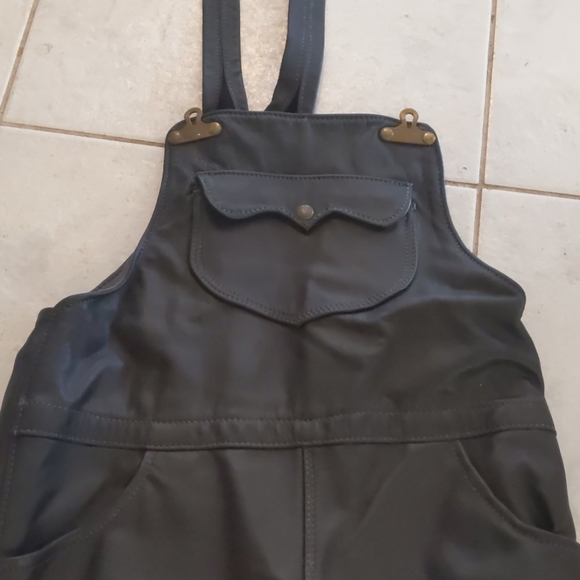 leather bib overalls chaps - Picture 4 of 5